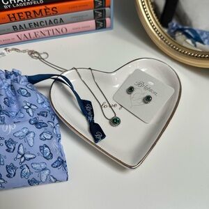 Brighton Emerald Jewelry Set